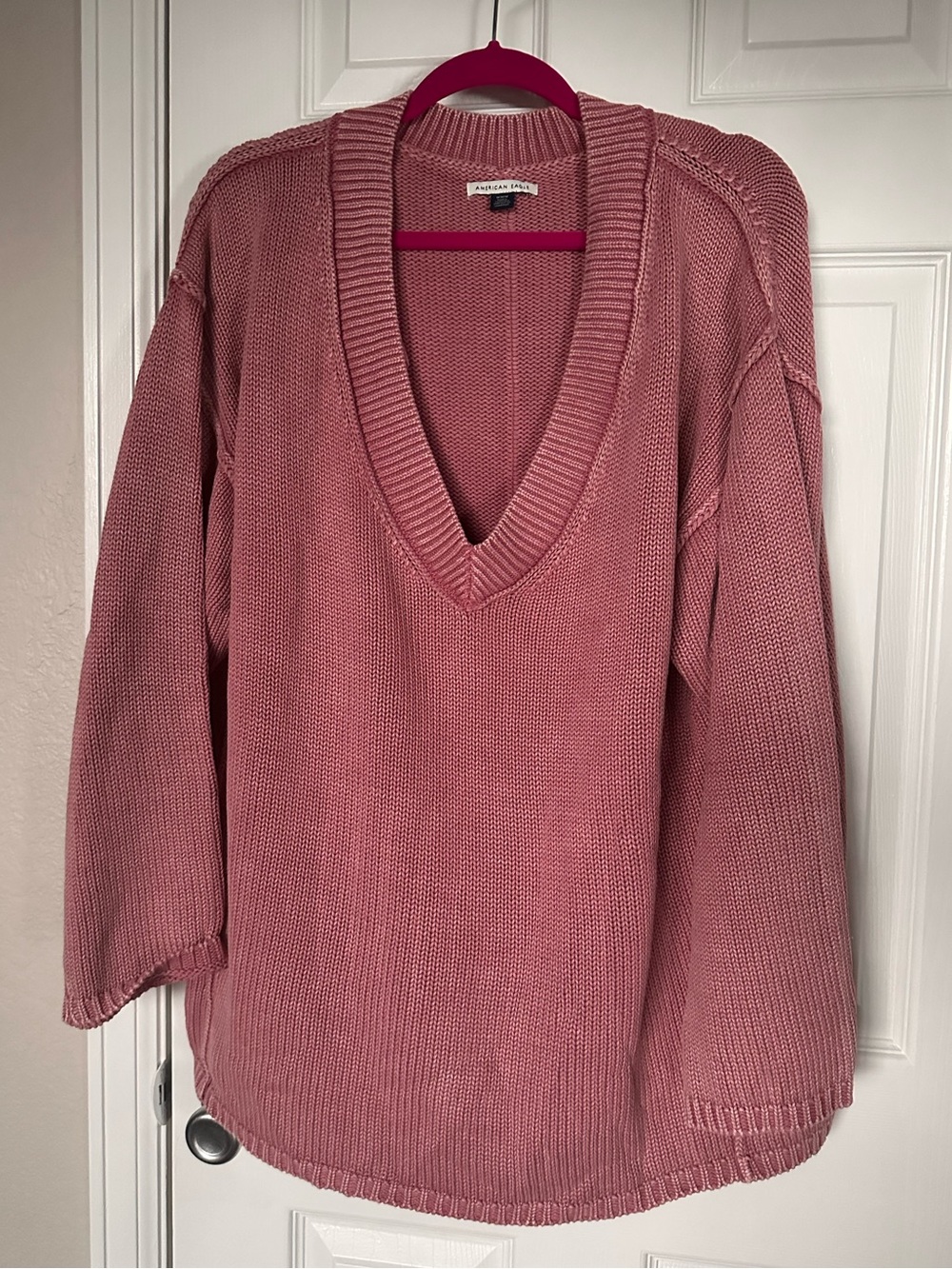 V-Neck Oversized Sweater